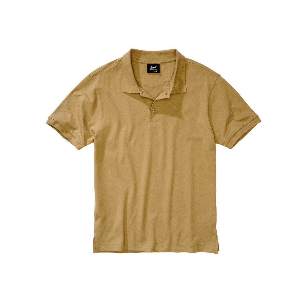 Brandit - Pique Short Sleeve Polo hemd - Beige
